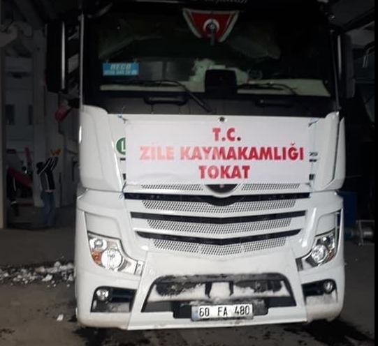 Deprem Bölgesi İçin Hazırlanan İnsani Yardımlar AFAD' a Teslim Edildi